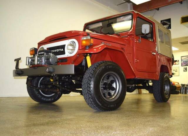 1978 Red Toyota Land Cruiser SUV