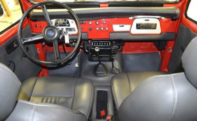 1978 Red Toyota Land Cruiser SUV