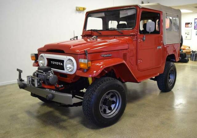 1978 Red Toyota Land Cruiser SUV