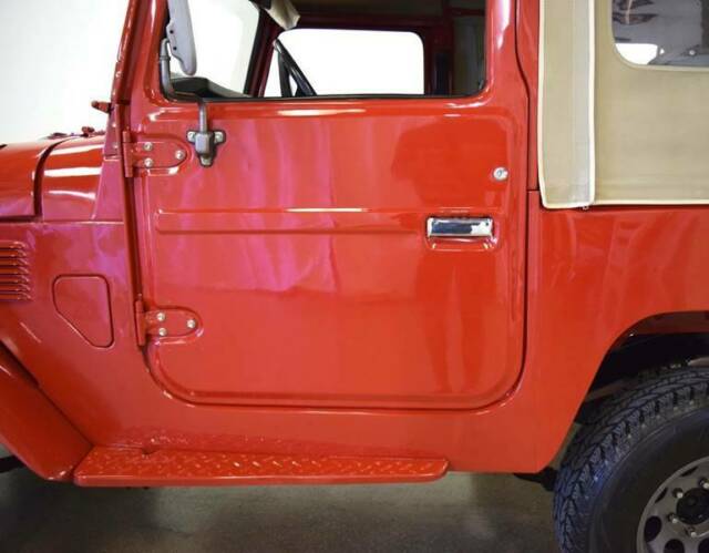 1978 Red Toyota Land Cruiser SUV