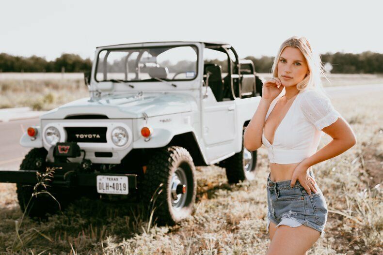 1978 Teal Toyota Land Cruiser