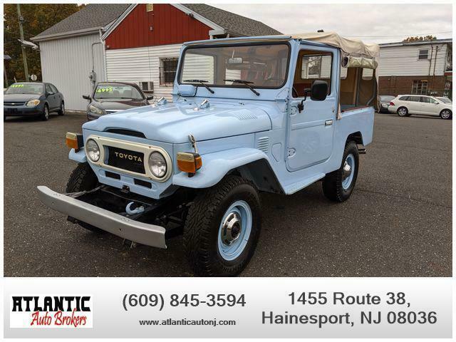 1978 Blue Toyota Land Cruiser --