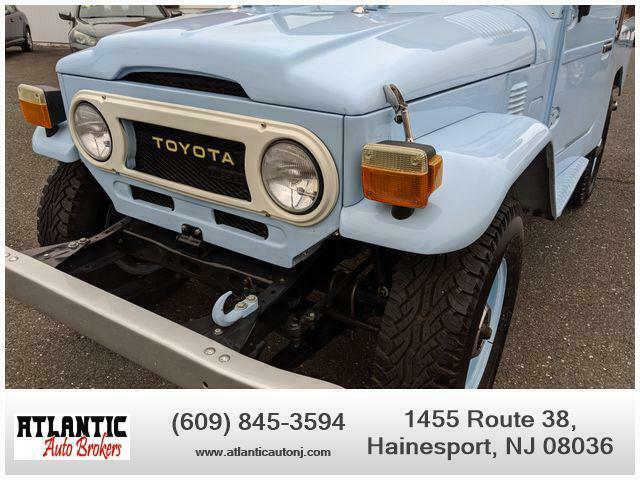 1978 Blue Toyota Land Cruiser --