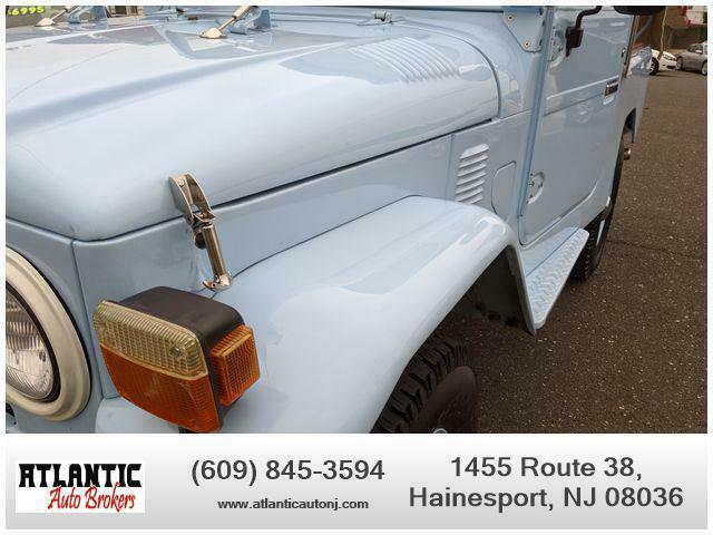 1978 Blue Toyota Land Cruiser --