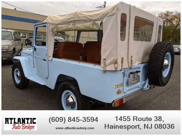 1978 Blue Toyota Land Cruiser --