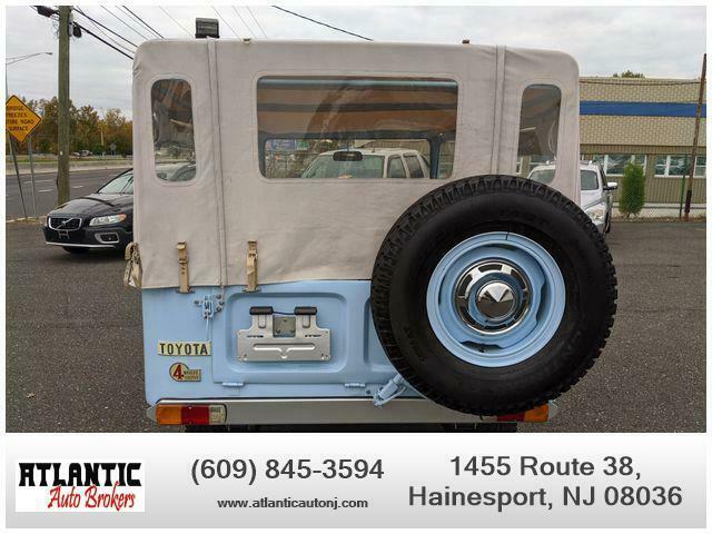 1978 Blue Toyota Land Cruiser --