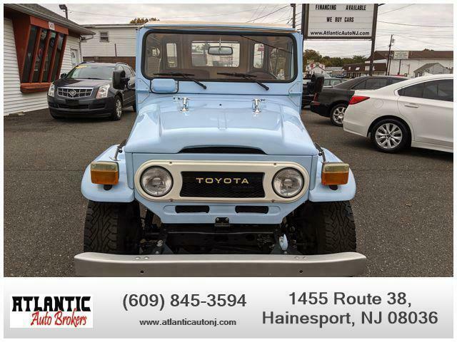1978 Blue Toyota Land Cruiser --