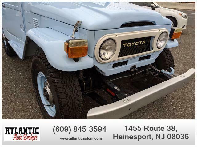 1978 Blue Toyota Land Cruiser --