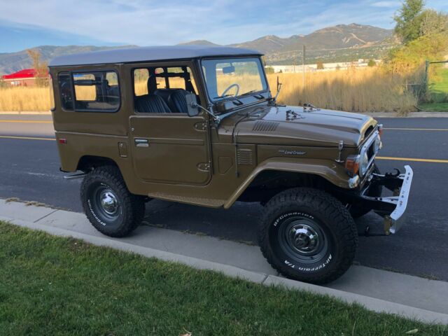 1978 Brown Toyota Land Cruiser