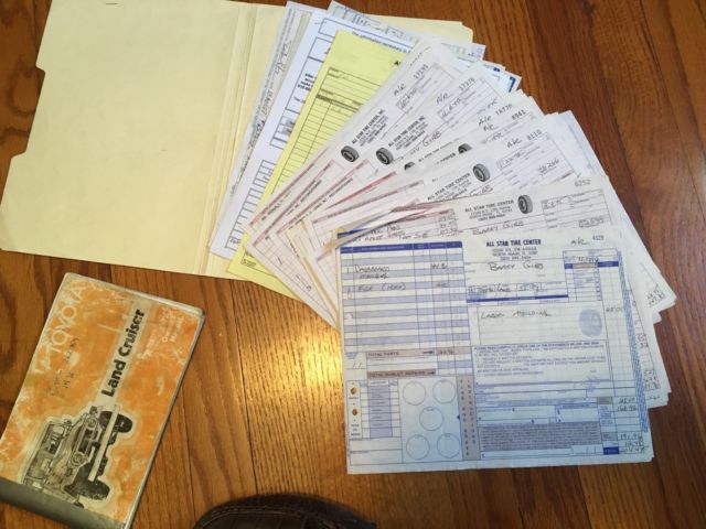 1978 White Toyota Land Cruiser Jeep