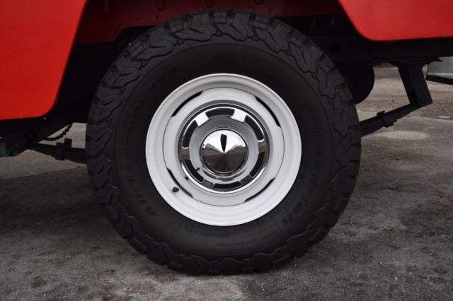 1978 Red Toyota Land Cruiser SUV