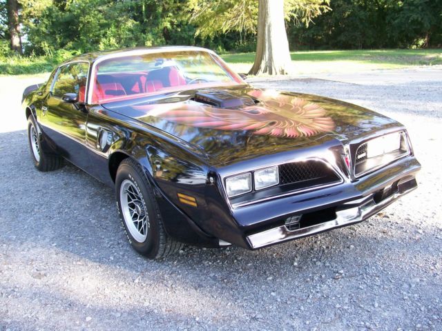 1978 Black Cherry Pontiac Trans Am Coupe