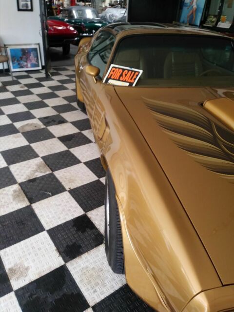 1978 Gold Pontiac Trans Am Fastback