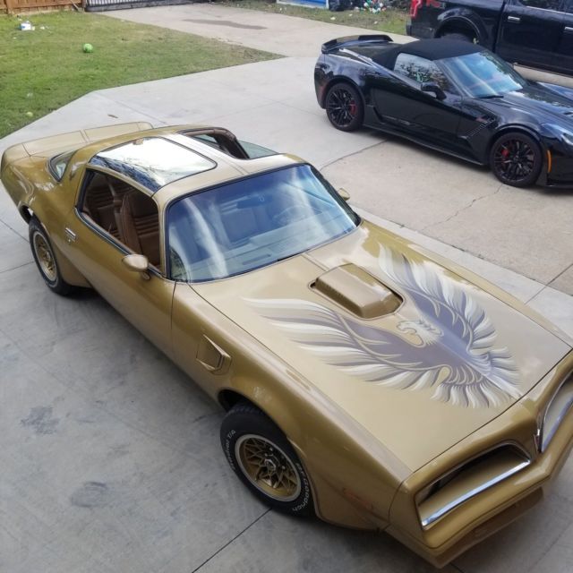 1978 Solar Gold Pontiac Trans Am Coupe
