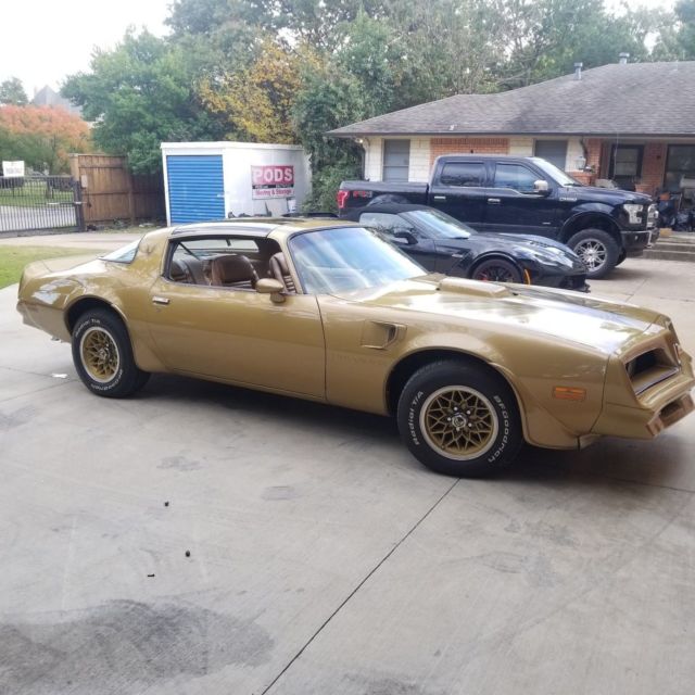 1978 Solar Gold Pontiac Trans Am Coupe
