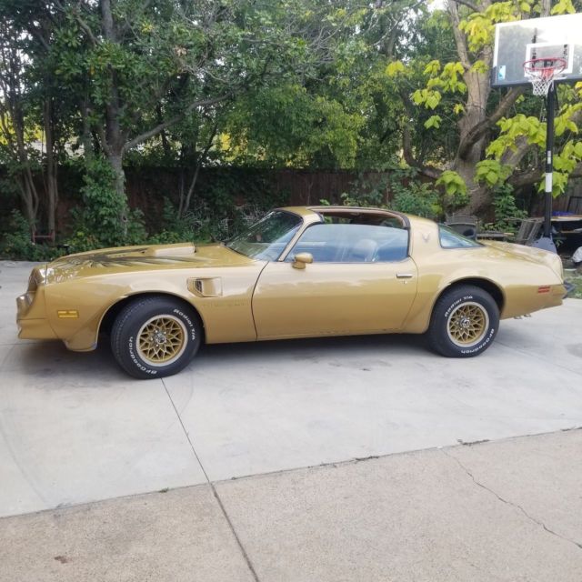 1978 Solar Gold Pontiac Trans Am Coupe
