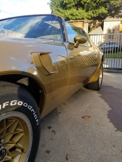 1978 Solar Gold Pontiac Trans Am Coupe