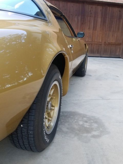 1978 Solar Gold Pontiac Trans Am Coupe