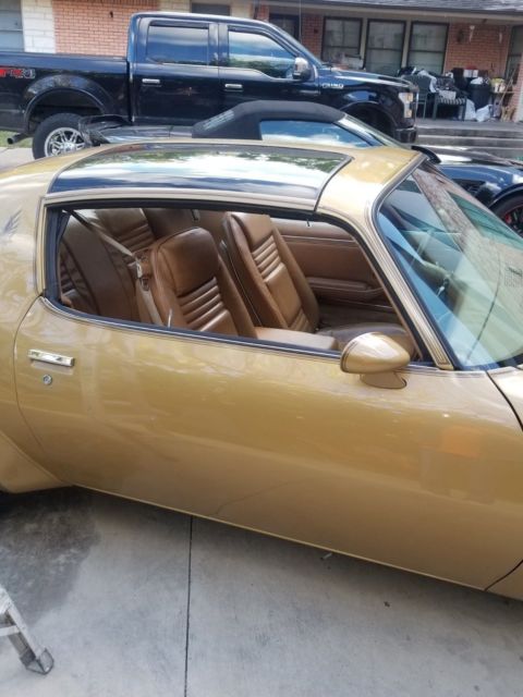 1978 Solar Gold Pontiac Trans Am Coupe
