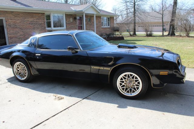 1978 Black Pontiac Trans Am Coupe