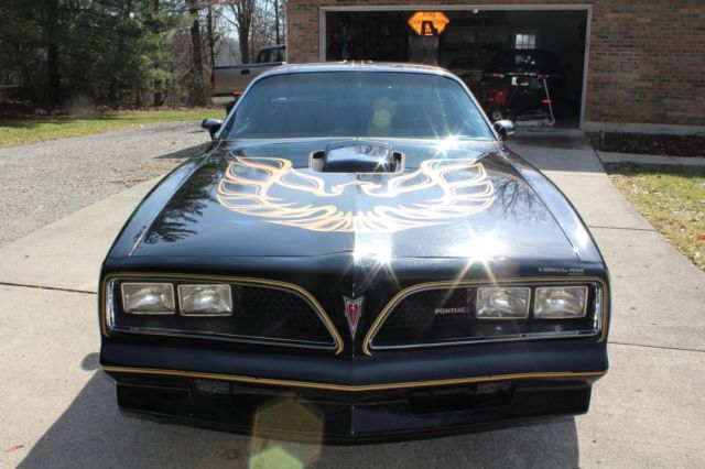 1978 Black Pontiac Trans Am Coupe