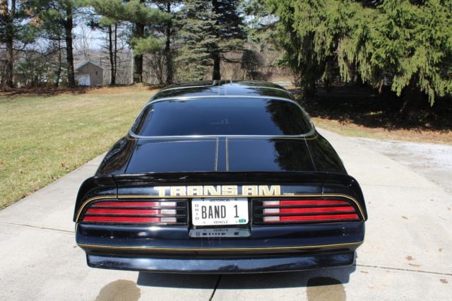 1978 Black Pontiac Trans Am Coupe