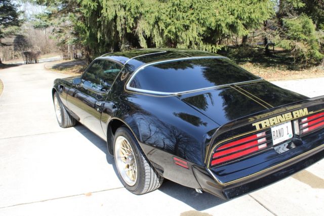 1978 Black Pontiac Trans Am Coupe