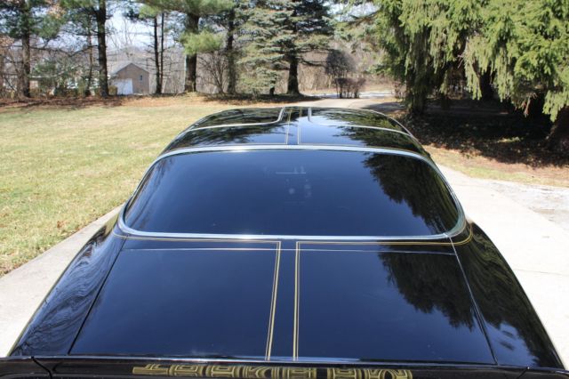 1978 Black Pontiac Trans Am Coupe