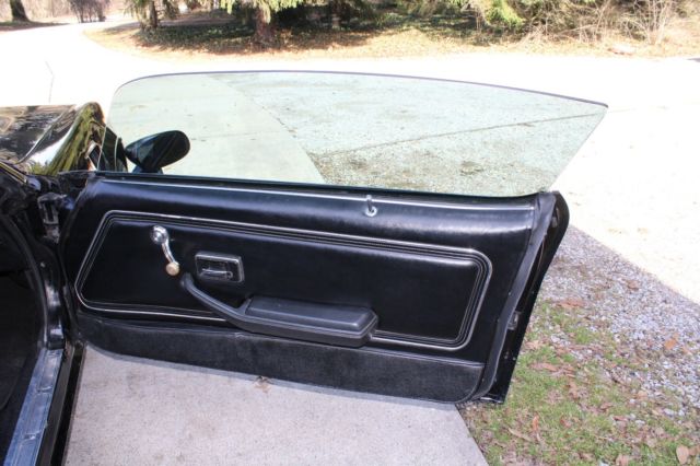 1978 Black Pontiac Trans Am Coupe