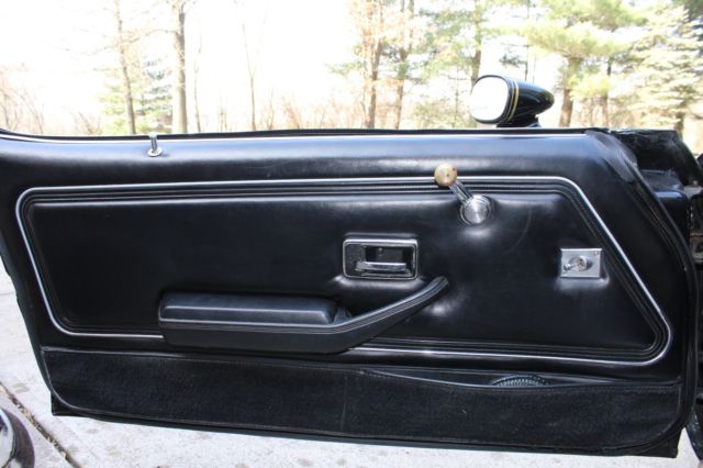 1978 Black Pontiac Trans Am Coupe