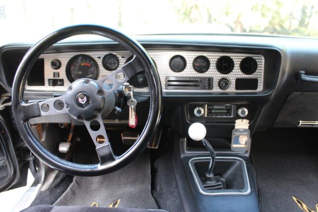 1978 Black Pontiac Trans Am Coupe