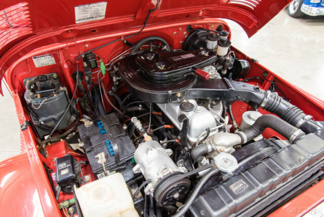 1978 Red Toyota FJ40 SUV