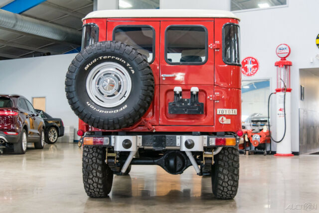 1978 Red Toyota FJ40 SUV