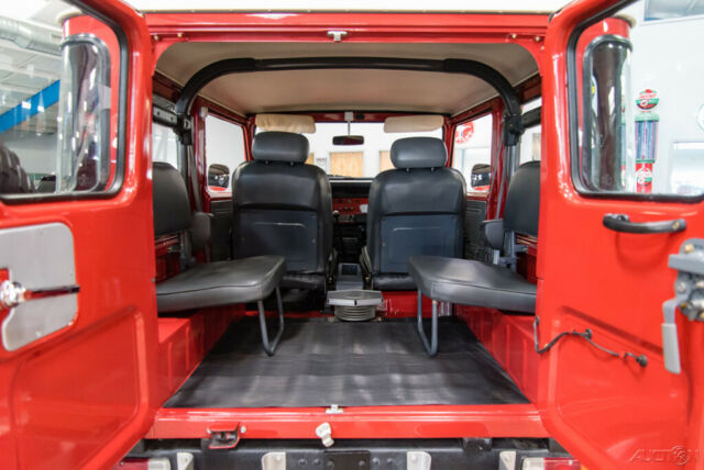 1978 Red Toyota FJ40 SUV