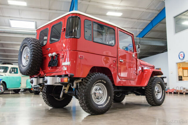 1978 Red Toyota FJ40 SUV