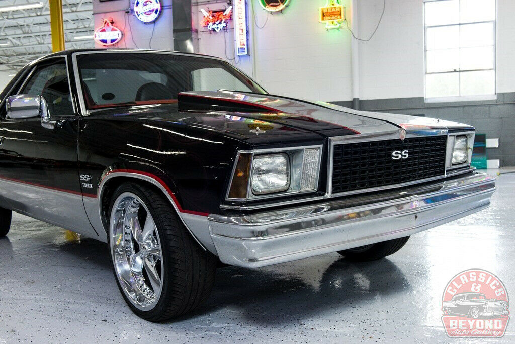 1978 Black Chevrolet El Camino Pickup Truck