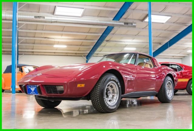 1978 Red Chevrolet Corvette Coupe