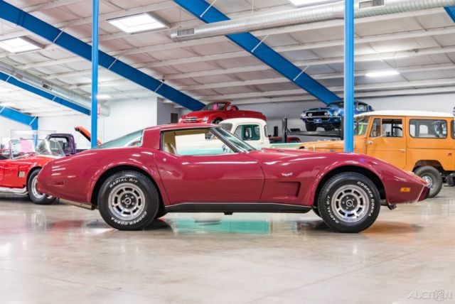 1978 Red Chevrolet Corvette Coupe