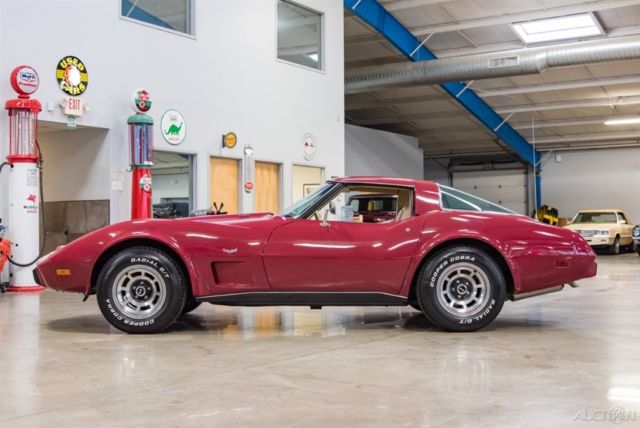 1978 Red Chevrolet Corvette Coupe