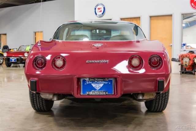 1978 Red Chevrolet Corvette Coupe