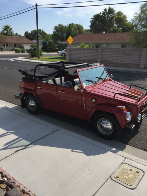 1978 Red Volkswagen Beetle - Classic
