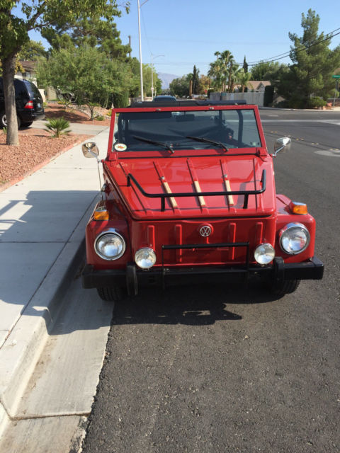 1978 Red Volkswagen Beetle - Classic