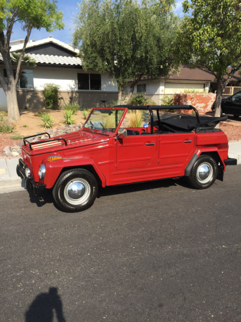 1978 Red Volkswagen Beetle - Classic