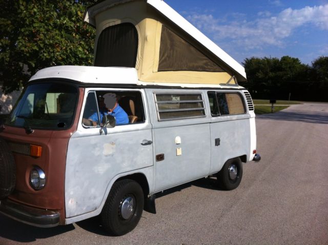 1978 Primer Volkswagen Bus/Vanagon Camper (Pop-top)