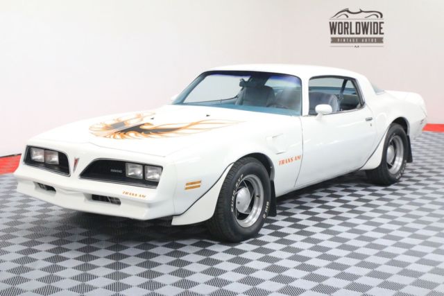 1978 White Pontiac Trans Am