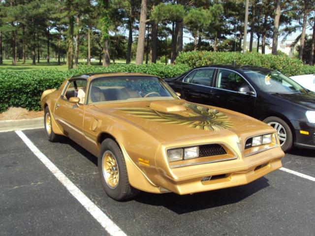 1978 Gold Pontiac Trans Am Coupe