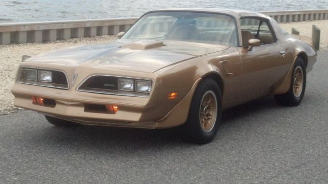 1978 Gold Pontiac Trans Am Coupe