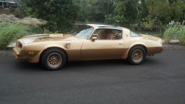 1978 Gold Pontiac Trans Am Coupe