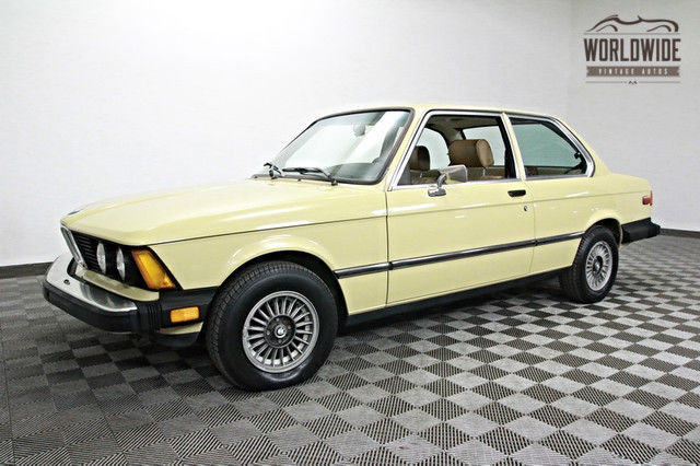 1978 Yellow BMW 3-Series Coupe