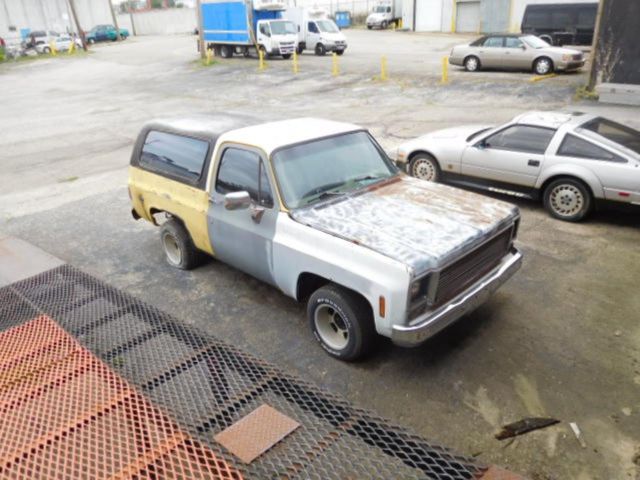 1978 Yellow Chevrolet Blazer SUV